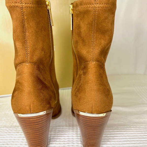 Michael Michael Kors,  Dover 100mm pointed-toe boots, Luggage, 7 - Picture 6 of 12